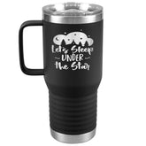Let's Sleep Under the Stars Travel Tumbler